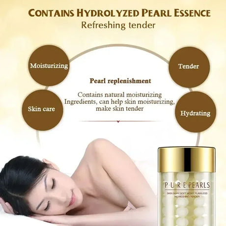 BIOAQUA Pure Pearl Face Cream Moisturizing Skin Firming Hydrating Facial Cream Beauty Health Skin Care